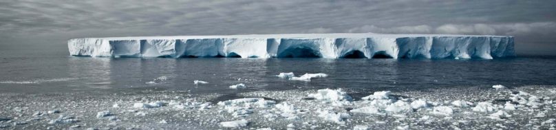 melting iceberg