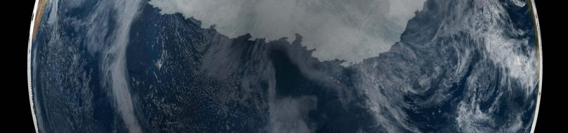 Satellite image of Antarctica by NASA