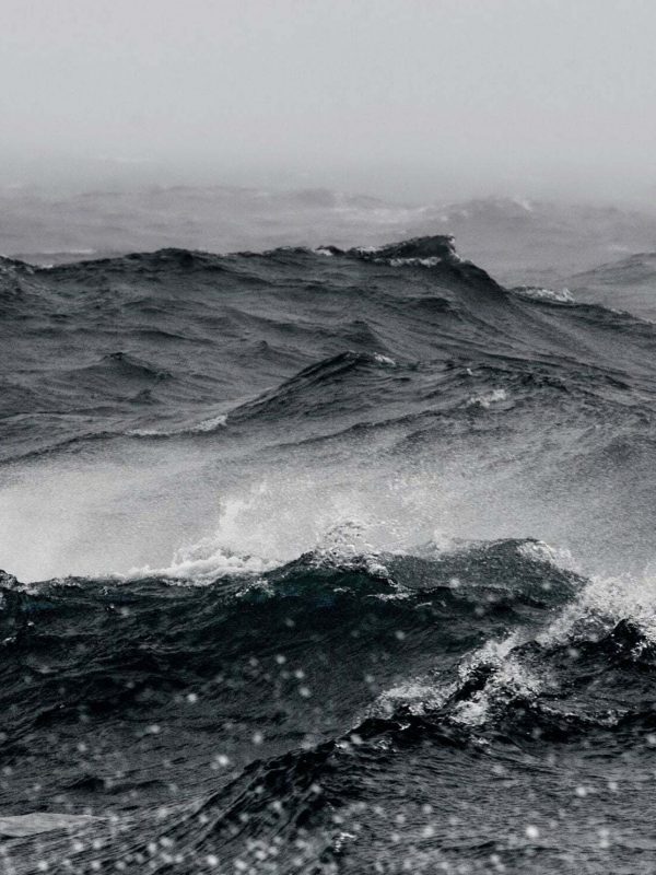 stormy southern ocean